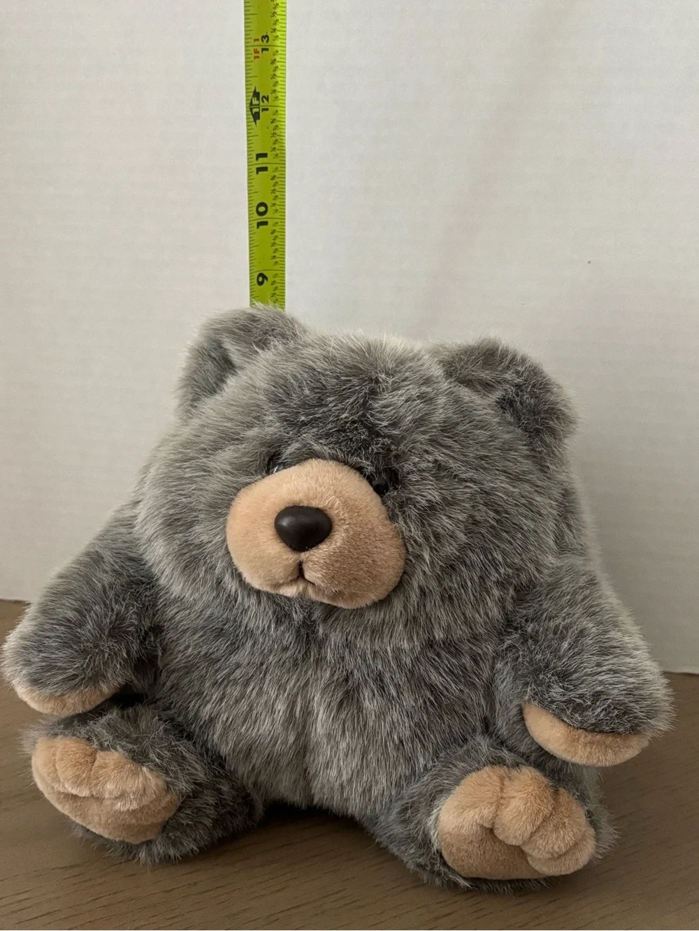 Unipak Chubby Fat Teddy Bear Round Fatso Plush Stuffed Animal 9” Plumpee